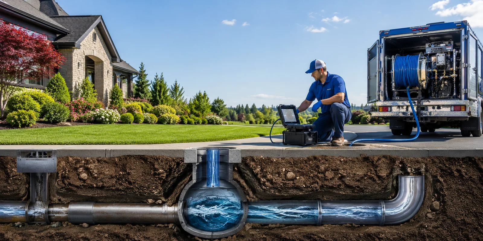Drainage restoration information for Lake George, MI